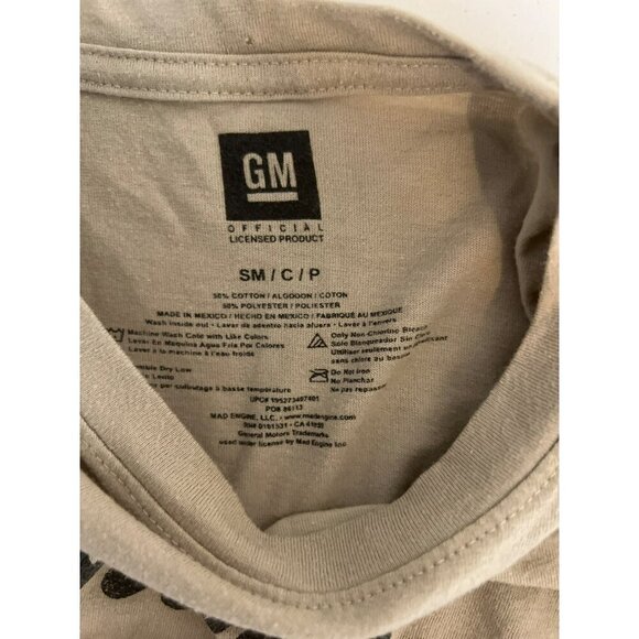 GM Licensed Boys 1965 Corvette T Shirt SS Sz Boys Small - Picture 4 of 4